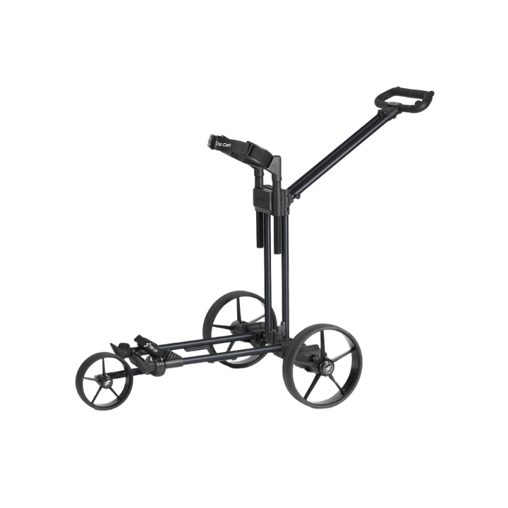 CHARIOT ELECTRIQUE AVEC FREIN - AHEAD BLACK LI - FE (HOUSSE + BATTERIE 36 TROU) - Golf Passion