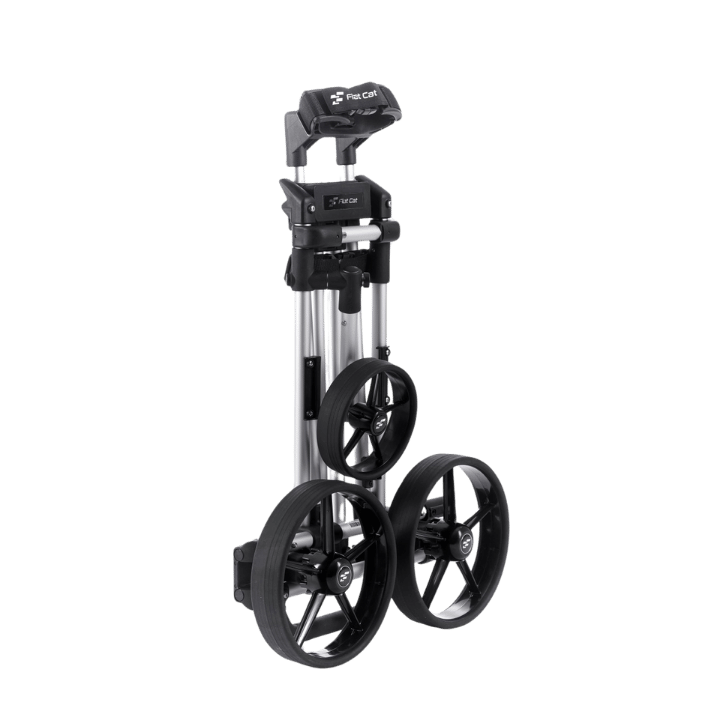 CHARIOT ELECTRIQUE AVEC FREIN - AHEAD BRUSHED - SILVER (CHAMPAGNE) LI - FE (HOUSSE + BATTERIE 36 TROU) - Golf Passion