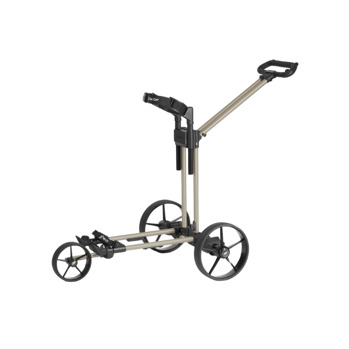CHARIOT ELECTRIQUE AVEC FREIN - AHEAD GOLD - BRONZE LI - FE (HOUSSE + BATTERIE 36 TROU) - Golf Passion