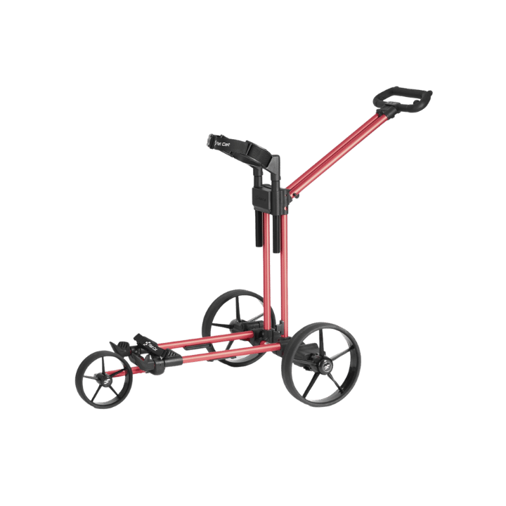 CHARIOT ELECTRIQUE AVEC FREIN - AHEAD RED LI - FE (HOUSSE + BATTERIE 36 TROU) - Golf Passion