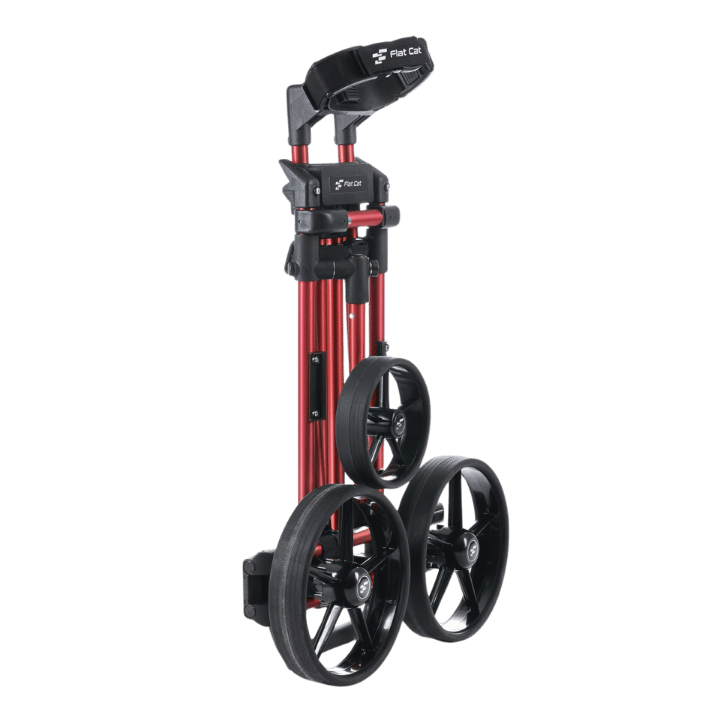 CHARIOT ELECTRIQUE AVEC FREIN - AHEAD RED LI - FE (HOUSSE + BATTERIE 36 TROU) - Golf Passion