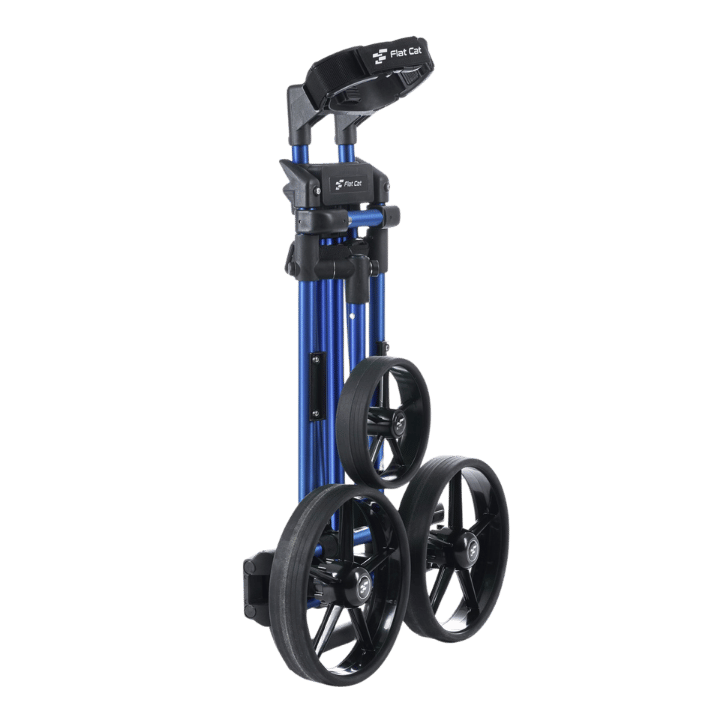 CHARIOT ELECTRIQUE AVEC FREIN - GEAR BLUE LI - FE (HOUSSE + BATTERIE 36 TROU) - Golf Passion