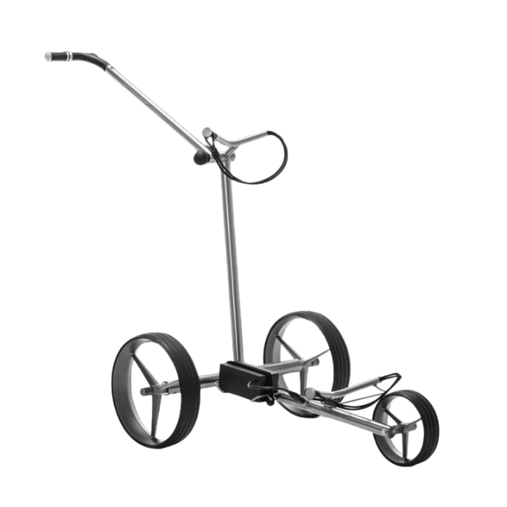 CHARIOT ELECTRIQUE AVEC FREIN - LIBERTY TITANE - Golf Passion
