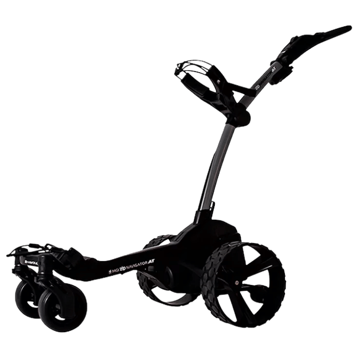 CHARIOT ELECTRIQUE AVEC FREIN MGI - NAVIGATOR AT GRIS - Golf Passion