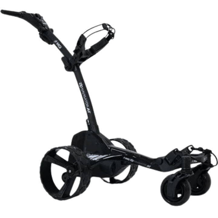 CHARIOT ELECTRIQUE AVEC FREIN MGI - NAVIGATOR AT NOIR - Golf Passion