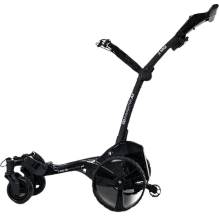 CHARIOT ELECTRIQUE AVEC FREIN MGI - NAVIGATOR AT NOIR - Golf Passion