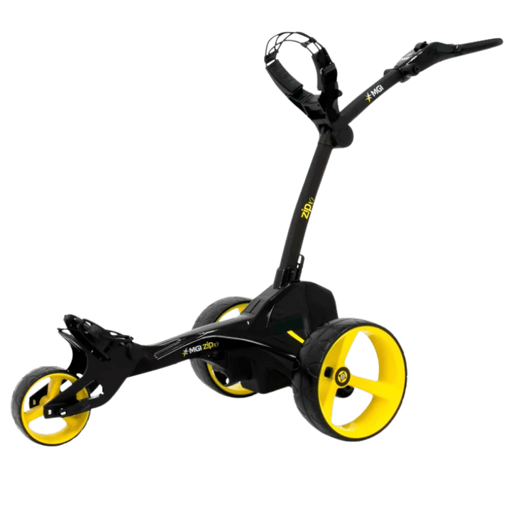 CHARIOT ELECTRIQUE SANS FREIN MGI - X1 NOIR - Golf Passion