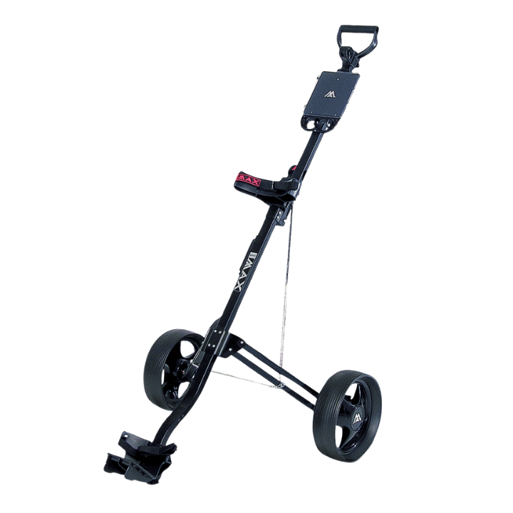 CHARIOT MANUEL 3 ROUES BIG MAX - BASIC BLACK - Golf Passion