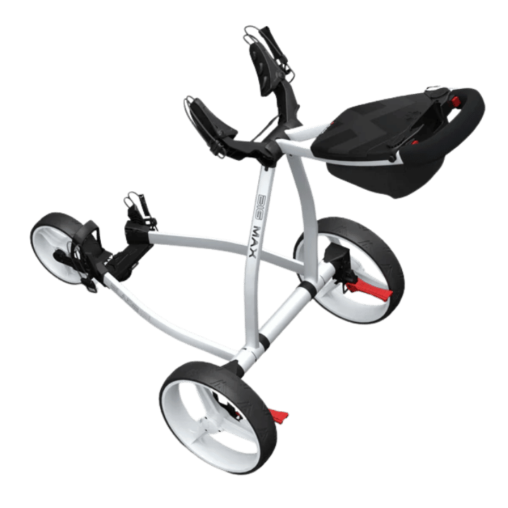 CHARIOT MANUEL 3 ROUES BIG MAX - BLADE IP 2.0 BLANC - Golf Passion