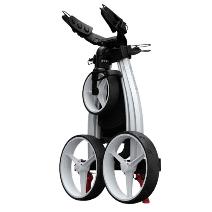 CHARIOT MANUEL 3 ROUES BIG MAX - BLADE IP 2.0 BLANC - Golf Passion