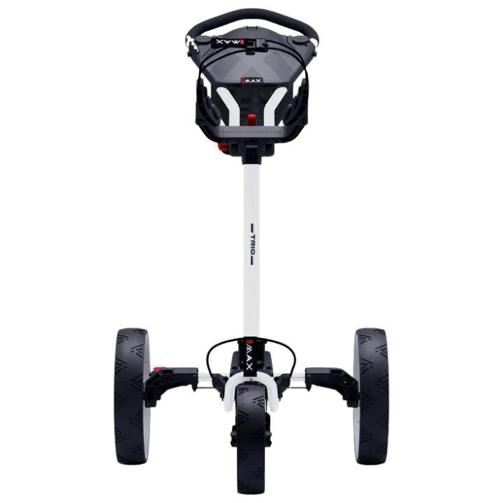 CHARIOT MANUEL 3 ROUES BIG MAX - BLADE TRIO BLANC - Golf Passion
