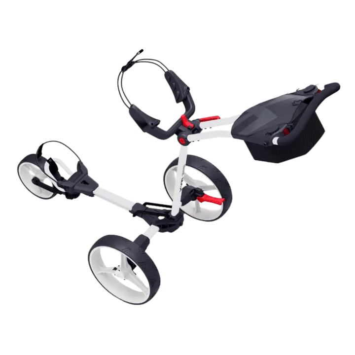 CHARIOT MANUEL 3 ROUES BIG MAX - BLADE TRIO BLANC - Golf Passion