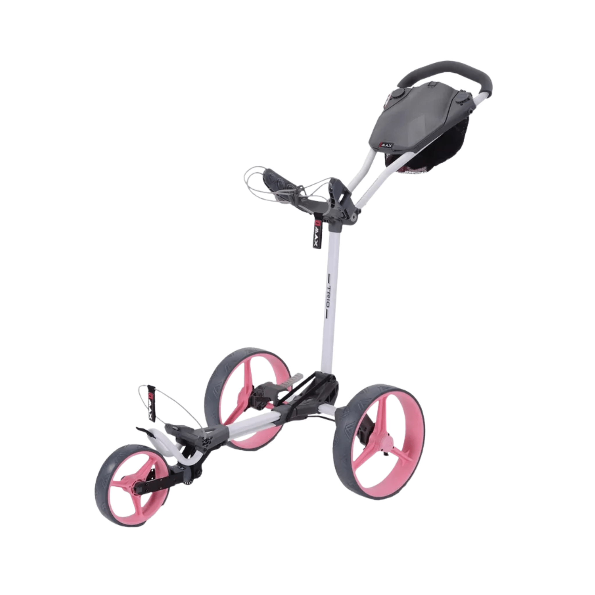 CHARIOT MANUEL 3 ROUES IMAX - NS3C BLANC ROSE - Golf Passion