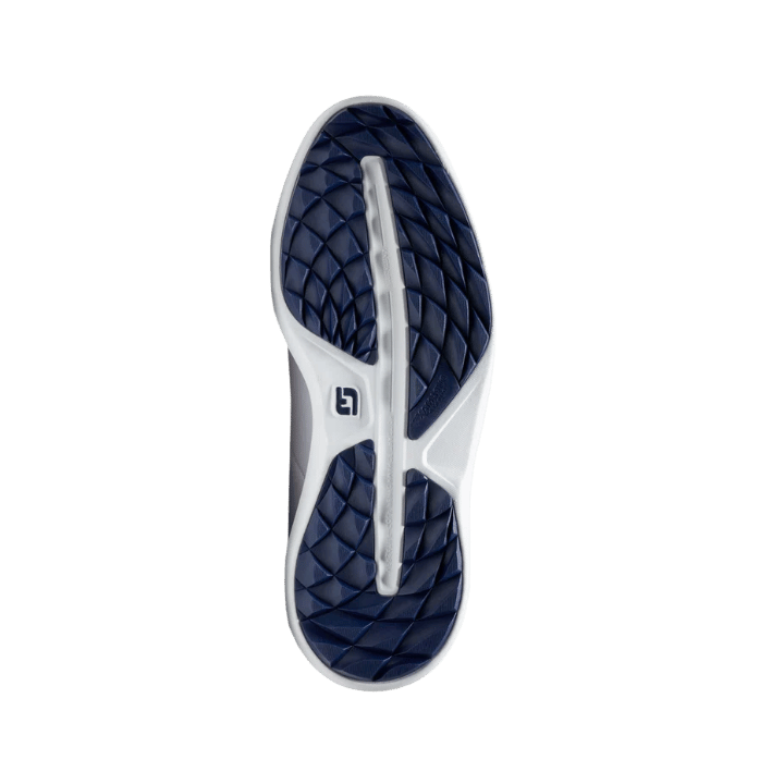 CHAUSSURE AVEC CRAMPON FOOTJOY - TRADITIONS SPIKELESS WHITE NAVY BLUCHER - Golf Passion