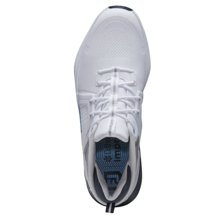CHAUSSURE AVEC CRAMPON - HYPERFLEX CARBON WHITE/BLUE - Golf Passion