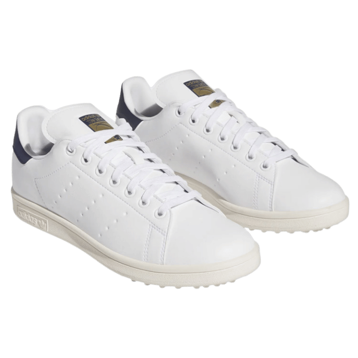 CHAUSSURE SANS CRAMPON ADIDAS - STAN SMITH GOLF FTWWHT CONAVY OWHITE - Golf Passion