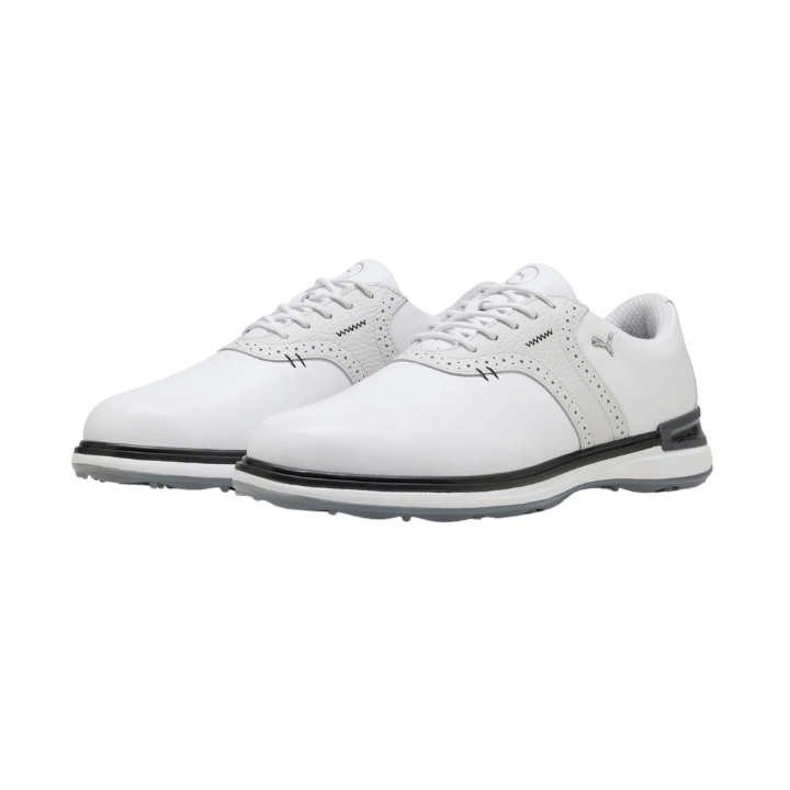 CHAUSSURE SANS CRAMPON - AVANT WHITE FEATHER GREY BLACK - Golf Passion