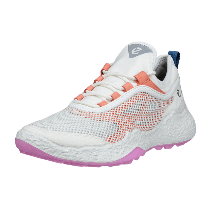 CHAUSSURE SANS CRAMPON ECCO - GOLF BIOM H5 BLANC ORANGE - Ecco - Golf Passion