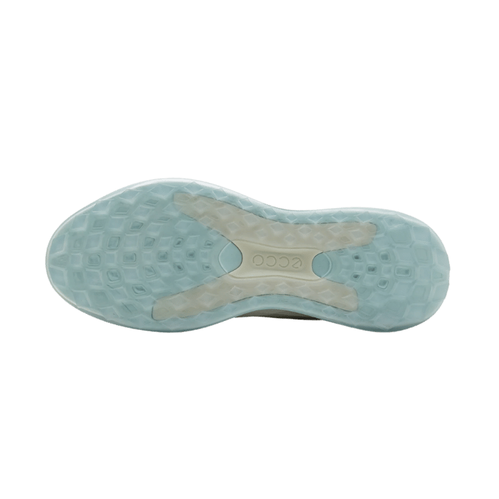 CHAUSSURE SANS CRAMPON ECCO - LT1 BOA WHITE PETROL - Golf Passion