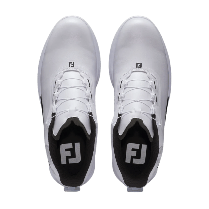 CHAUSSURE SANS CRAMPON FOOTJOY - FUEL WHITE GREY BOA - Golf Passion