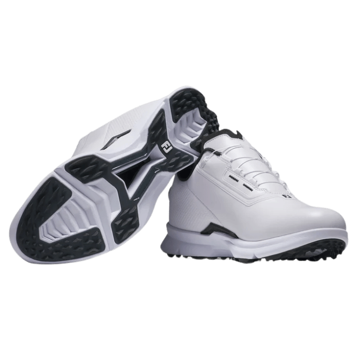 CHAUSSURE SANS CRAMPON FOOTJOY - FUEL WHITE GREY BOA - Golf Passion