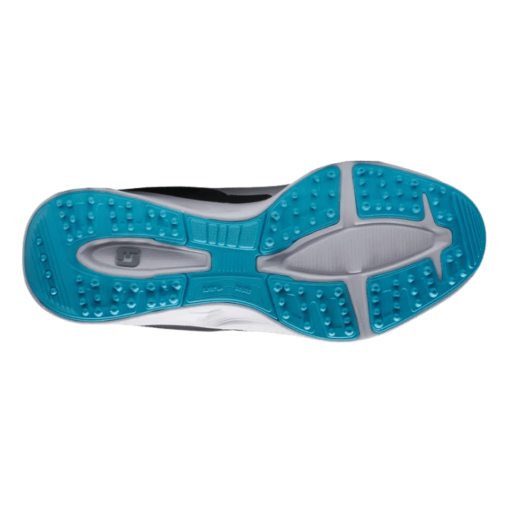 CHAUSSURE SANS CRAMPON FOOTJOY - JUNIORS WHITE BLACK BLUE - Golf Passion