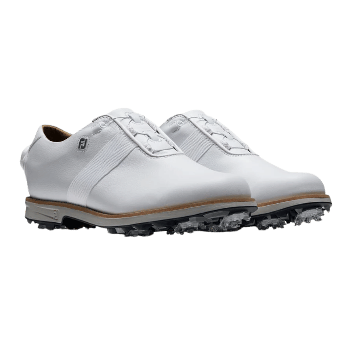 CHAUSSURE SANS CRAMPON FOOTJOY - PREMIERE SERIES ALL WHITE BOA - Golf Passion