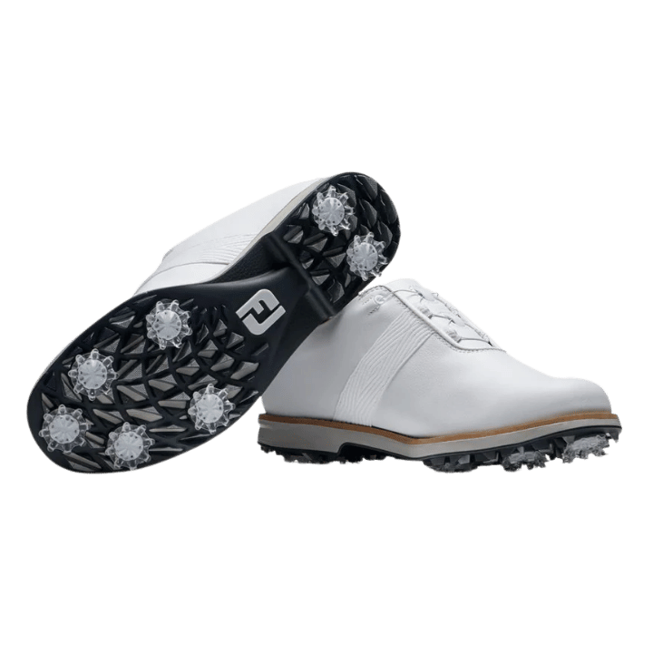CHAUSSURE SANS CRAMPON FOOTJOY - PREMIERE SERIES ALL WHITE BOA - Golf Passion