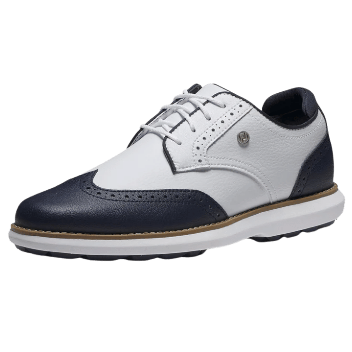 CHAUSSURE SANS CRAMPON FOOTJOY - TRADITION BLANC/MARINE/BLANC - Golf Passion