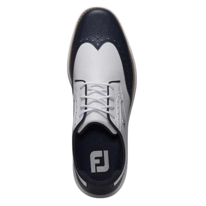 CHAUSSURE SANS CRAMPON FOOTJOY - TRADITION BLANC/MARINE/BLANC - Golf Passion