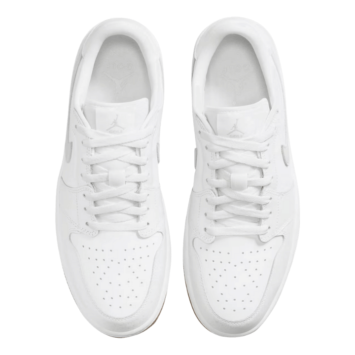 CHAUSSURE SANS CRAMPON JORDAN - AIR JORDAN 1 LOW G WHITE - Golf Passion