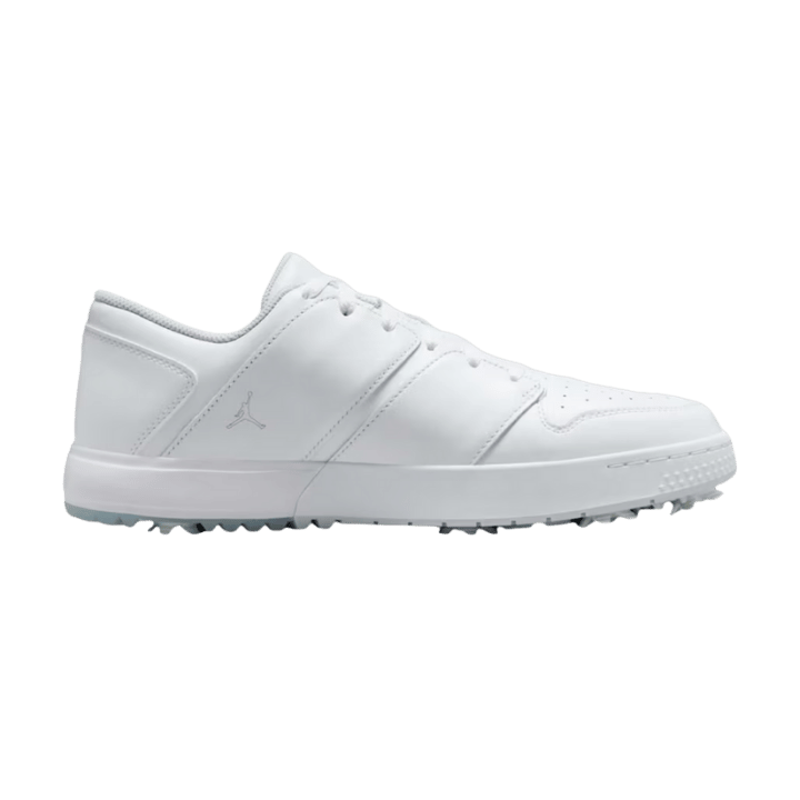 CHAUSSURE SANS CRAMPON JORDAN - NU RETRO 1 G WHITE PLATINIUM - Golf Passion