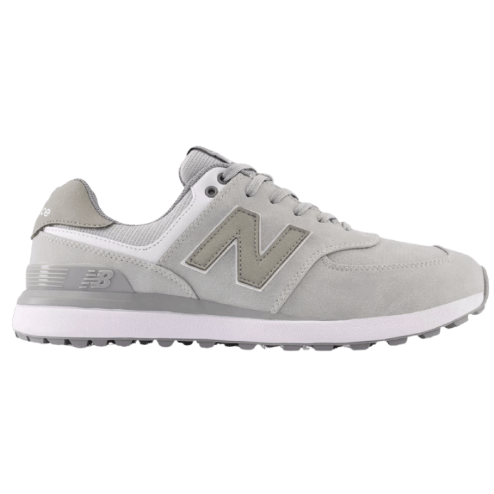 CHAUSSURE SANS CRAMPON NEW BALANCE - 574 GREENS V2 LIGHT GREY - Golf Passion