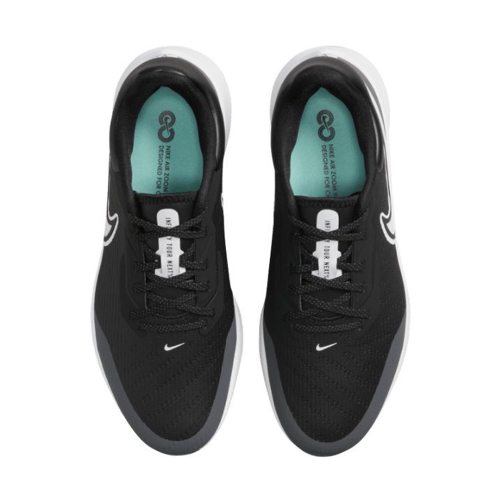 CHAUSSURE SANS CRAMPON NIKE - AIR ZM INFINITY TOUR NEXT BLACK - Golf Passion