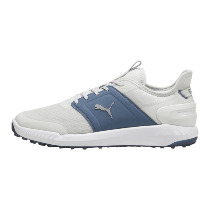 CHAUSSURE SANS CRAMPON PUMA - IGNIT ELEVATE Gris Blanc - Golf Passion