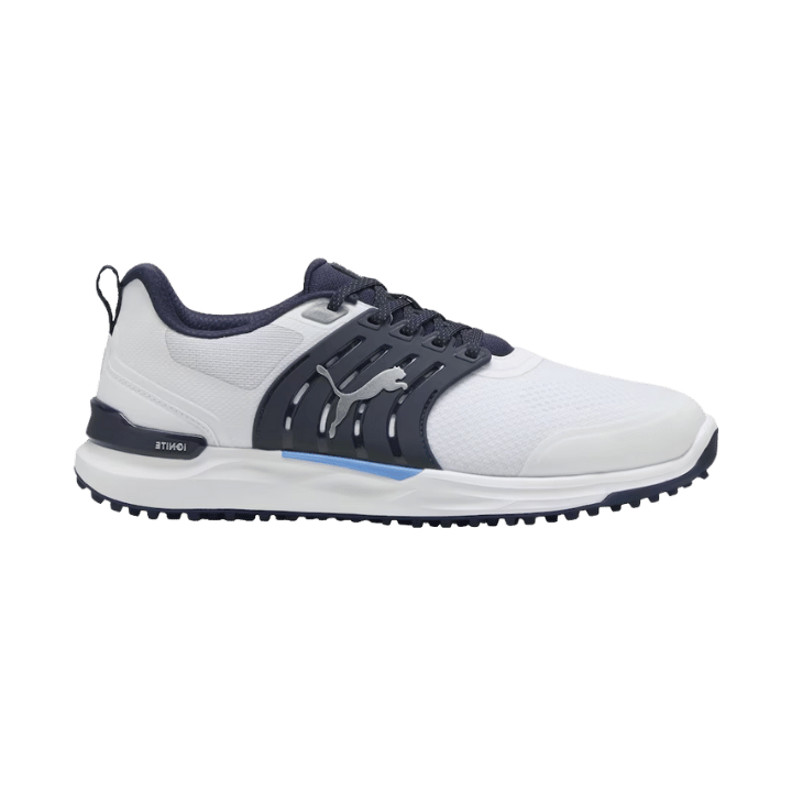 CHAUSSURE SANS CRAMPON PUMA - IGNITE ELEVATE 2 WHITE DEEP NAVY - Golf Passion