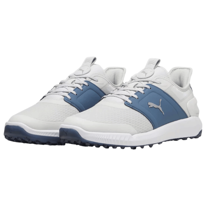 CHAUSSURE SANS CRAMPON PUMA - IGNITE ELEVATE GRAY WHITE - Golf Passion