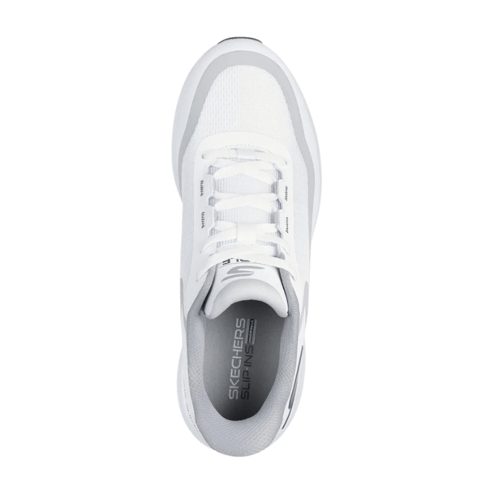 CHAUSSURE SANS CRAMPON SKECHERS - GO GOLF FLIGHT WHITE GREY - Golf Passion