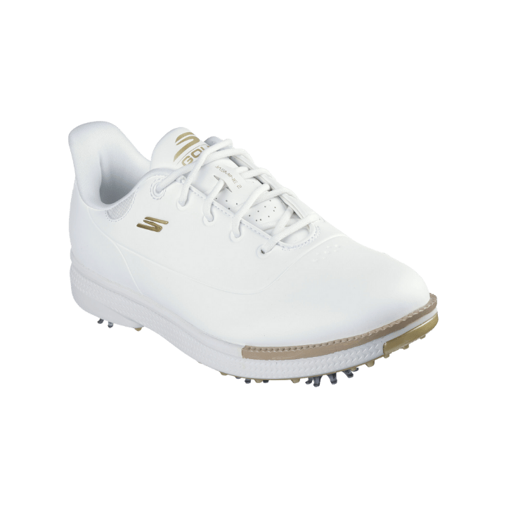 CHAUSSURE SANS CRAMPON SKECHERS - GO GOLF JASMINE 2 WHITE GOLD - Golf Passion