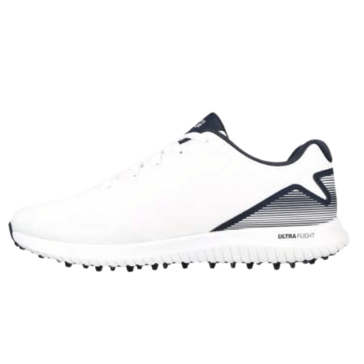 CHAUSSURE SANS CRAMPON SKECHERS - GO GOLF MAX 2 WHITE NAVY - Golf Passion