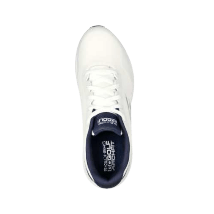 CHAUSSURE SANS CRAMPON SKECHERS - GO GOLF MAX 2 WHITE NAVY - Golf Passion