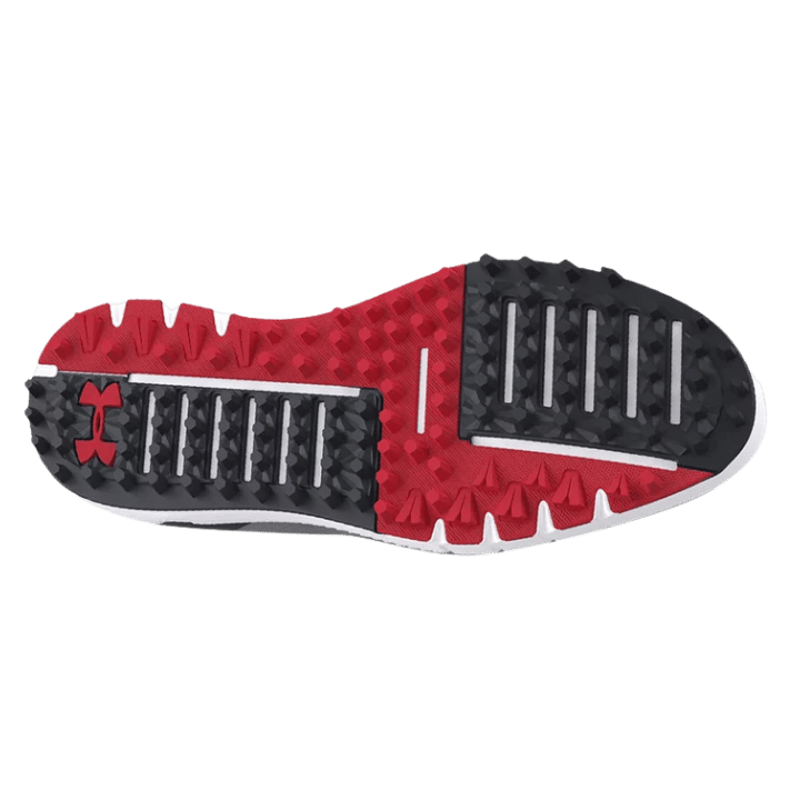 CHAUSSURE SANS CRAMPON UNDER ARMOUR - DRIVE FADE SL MOD GREY BLACK - Golf Passion