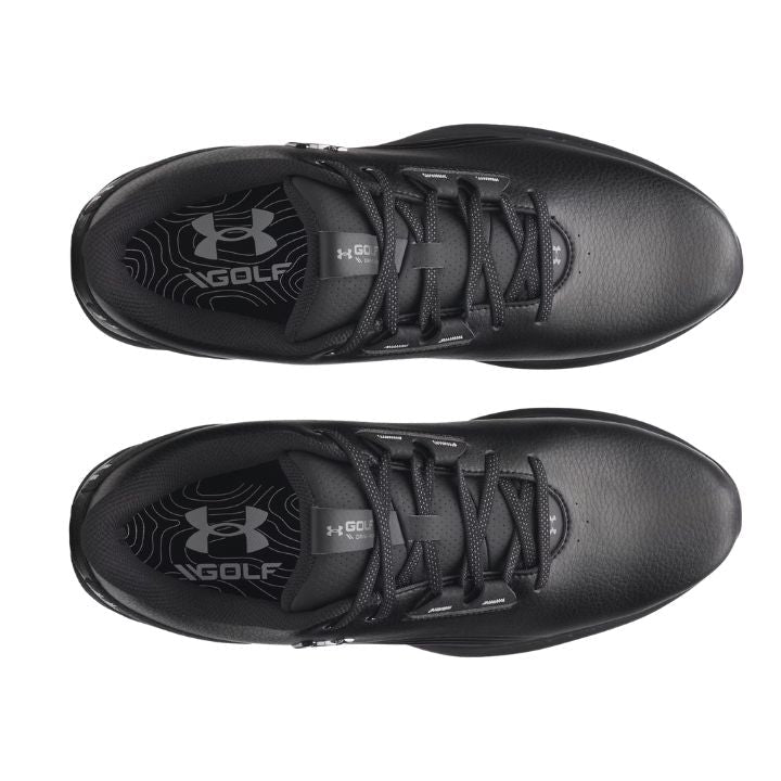 Chaussures de golf sans crampons Under Armour Drive Fade 2 - vue du dessus | #color_noir