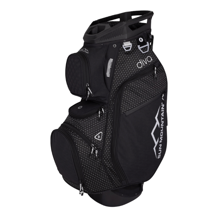 DIVA BLACK - KNIT - Golf Passion