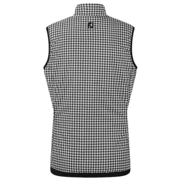 DOUDOUNE SANS MANCHE FOOTJOY - INSULATED REVERSIBLE BLANC NOIR - Golf Passion
