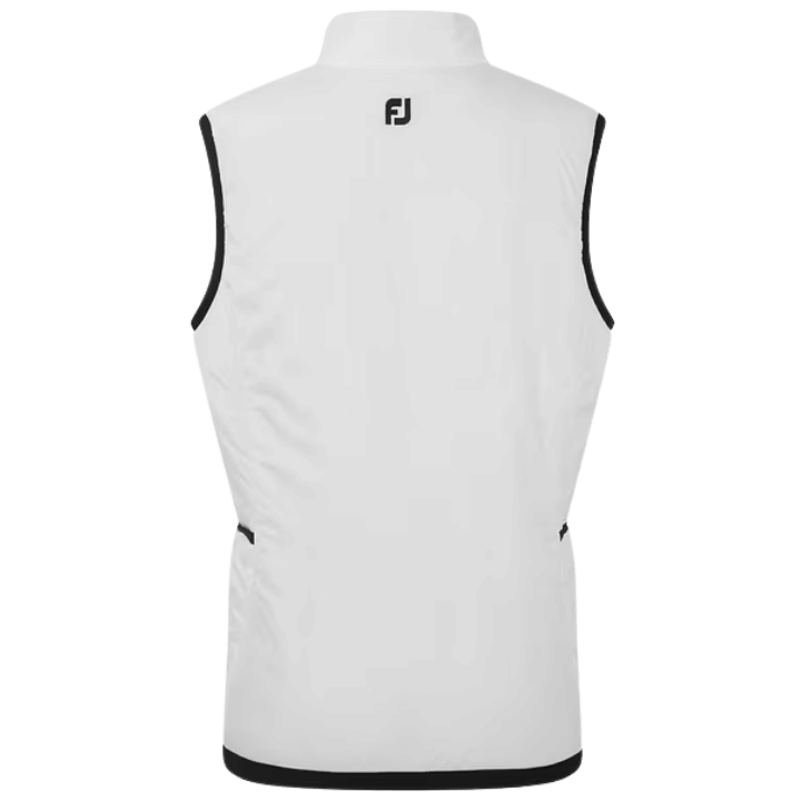 DOUDOUNE SANS MANCHE FOOTJOY - INSULATED REVERSIBLE BLANC NOIR - Golf Passion