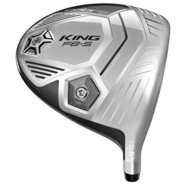 DRIVER COBRA - KING F8 S BLACK SILVER - Golf Passion