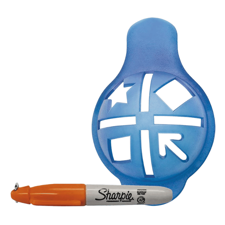 OUTILS D'ENTRAINEMENTS LONGRIDGE - BALL ALIGNMENT WITH SHARPIE MARKER - Golf Passion