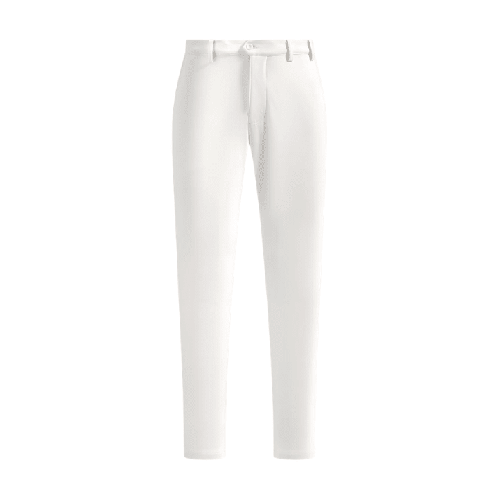 Pantalon de golf homme Chervo Setto - vue de face à plat | #color_blanc