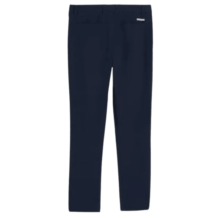 Pantalon de golf homme Puma 101 Winter - vue de dos à plat | #color_marine